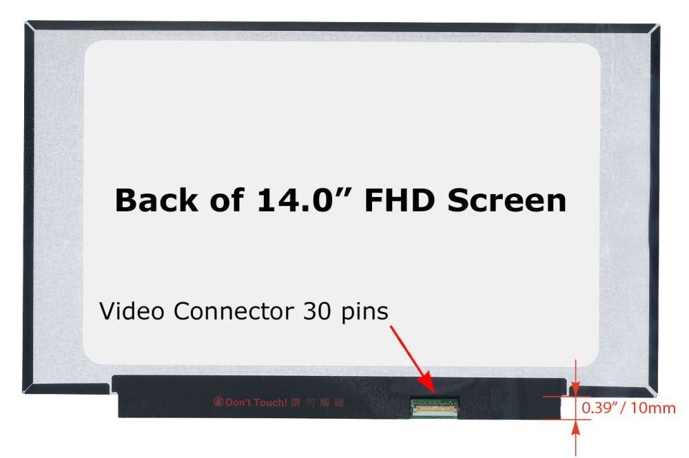 Lenovo FRU 5D10W90999 Replacement LCD screen