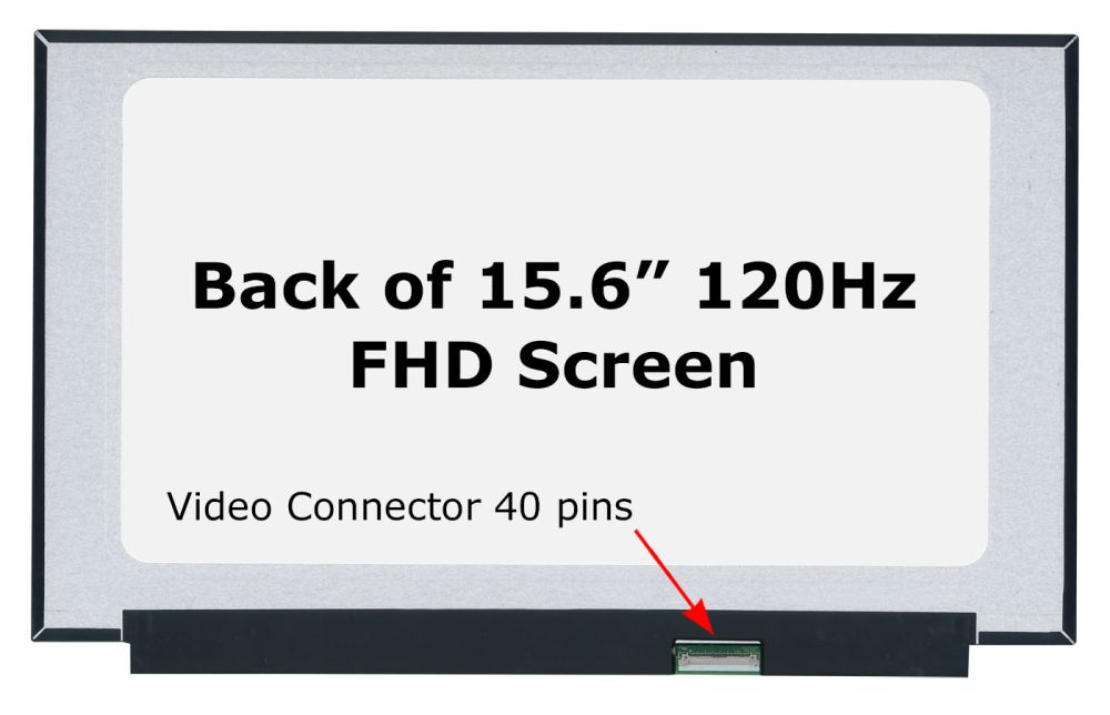 LM156LFGL01 Replacement LCD screen