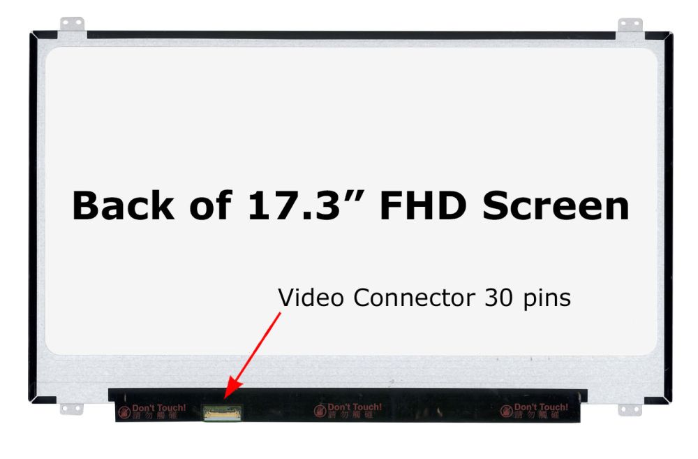 LTN173HL02 Replacement LCD screen