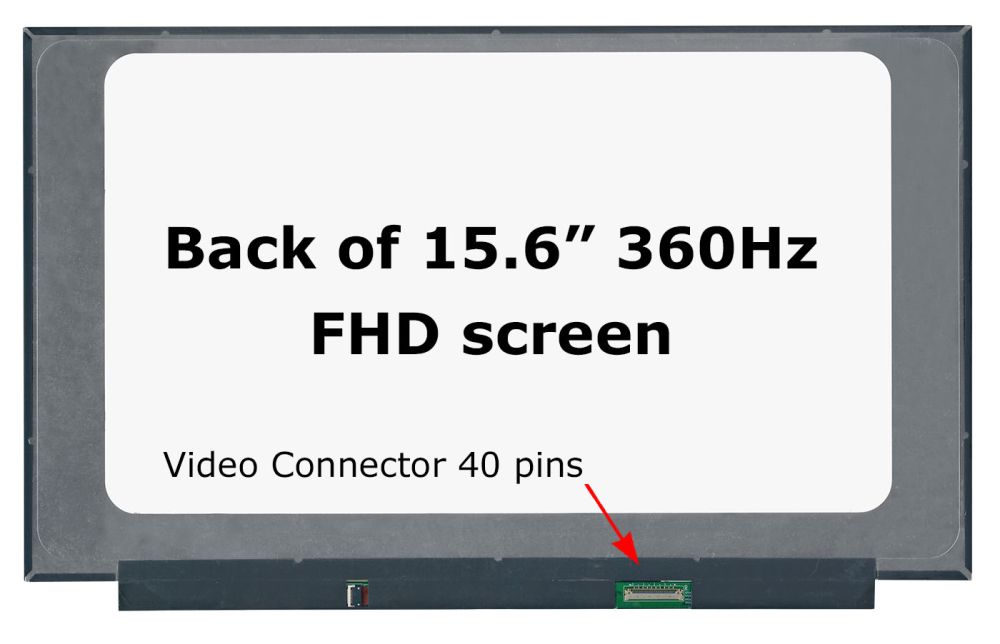 TL156VDXP02 Replacement LCD screen