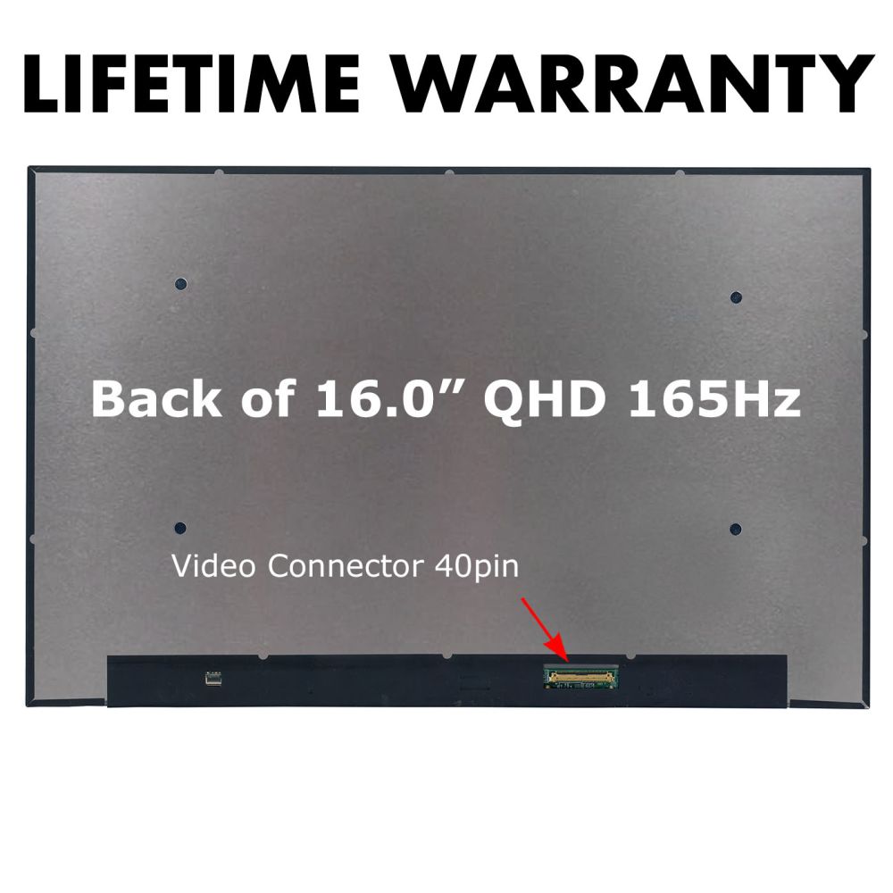 MSI PRE16EVO13284 Replacement LCD screen