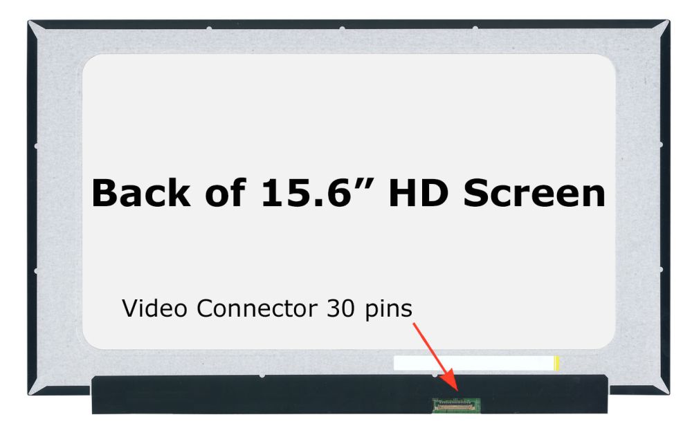 NT156WHM-N49 Replacement LCD screen