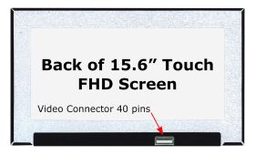 Dell VDFH4 Replacement LCD screen