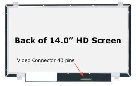 ASUS 18010-14010200 Replacement LCD screen
