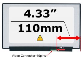 MSI CYBORG15B2421 Replacement LCD screen